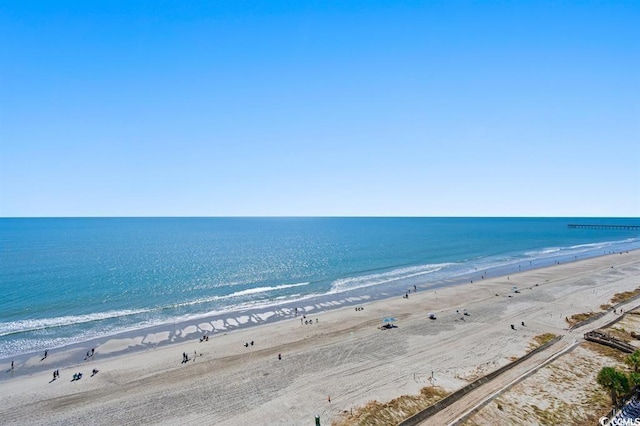 water view with local beach