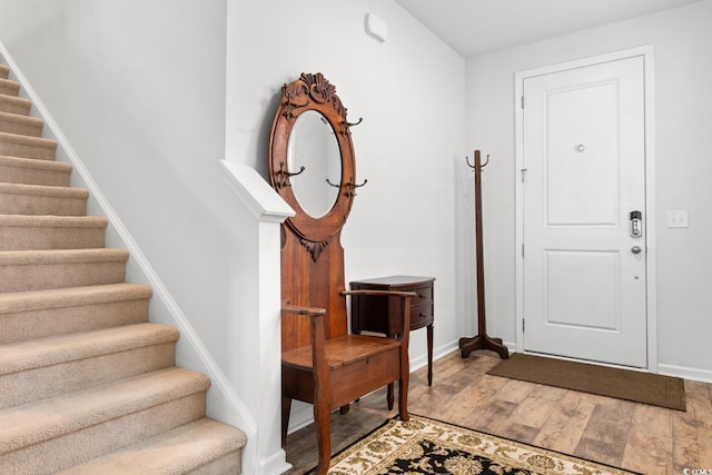 view of entrance foyer