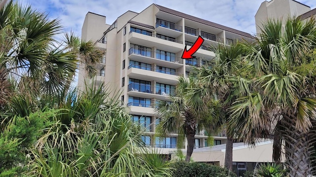 4719 S Ocean Blvd Unit 609, North Myrtle Beach, SC 29582 - view of apartment building / complex
