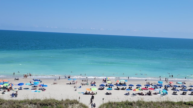 4719 S Ocean Blvd Unit 609, North Myrtle Beach, SC 29582 - water view with nearby beach