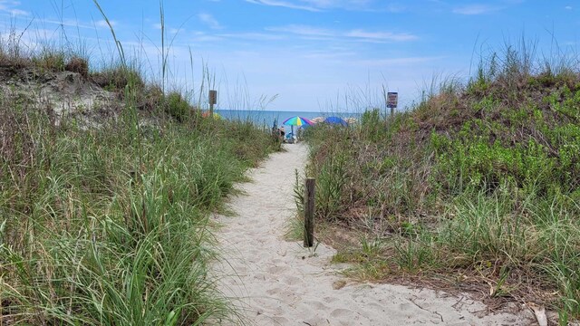 4719 S Ocean Blvd Unit 609, North Myrtle Beach, SC 29582 - water view featuring nearby beach