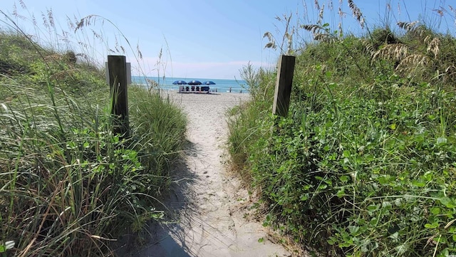 4719 S Ocean Blvd Unit 609, North Myrtle Beach, SC 29582 - water view featuring local beach