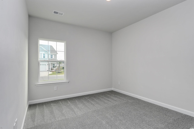 carpeted empty room with a wealth of natural light