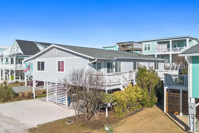 431 28th St S, Sunset Beach, NC 28468 - back of property featuring a carport