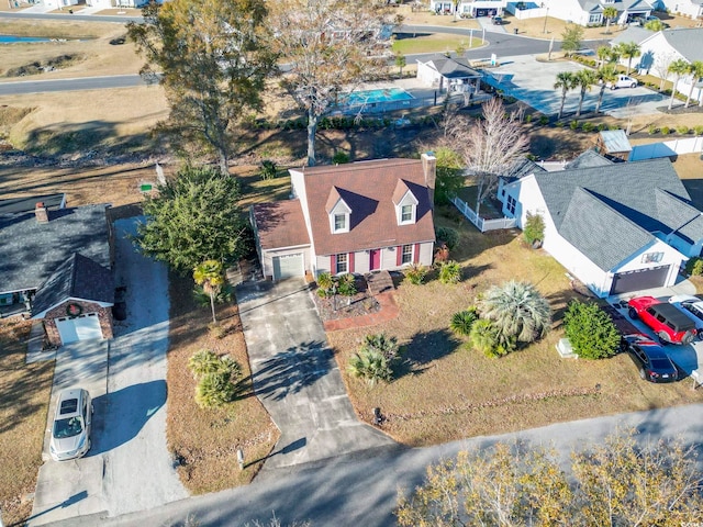 702 Plantation Dr, Surfside Beach, SC 29575 - aerial view of residential area