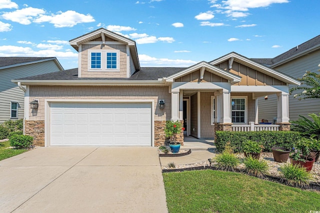 craftsman house featuring a porch