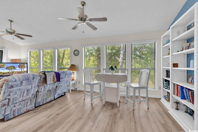 interior space with plenty of natural light