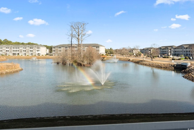 property view of water