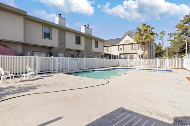6706 Bryant St Unit B, Myrtle Beach, SC 29572 - community pool with fence and a patio