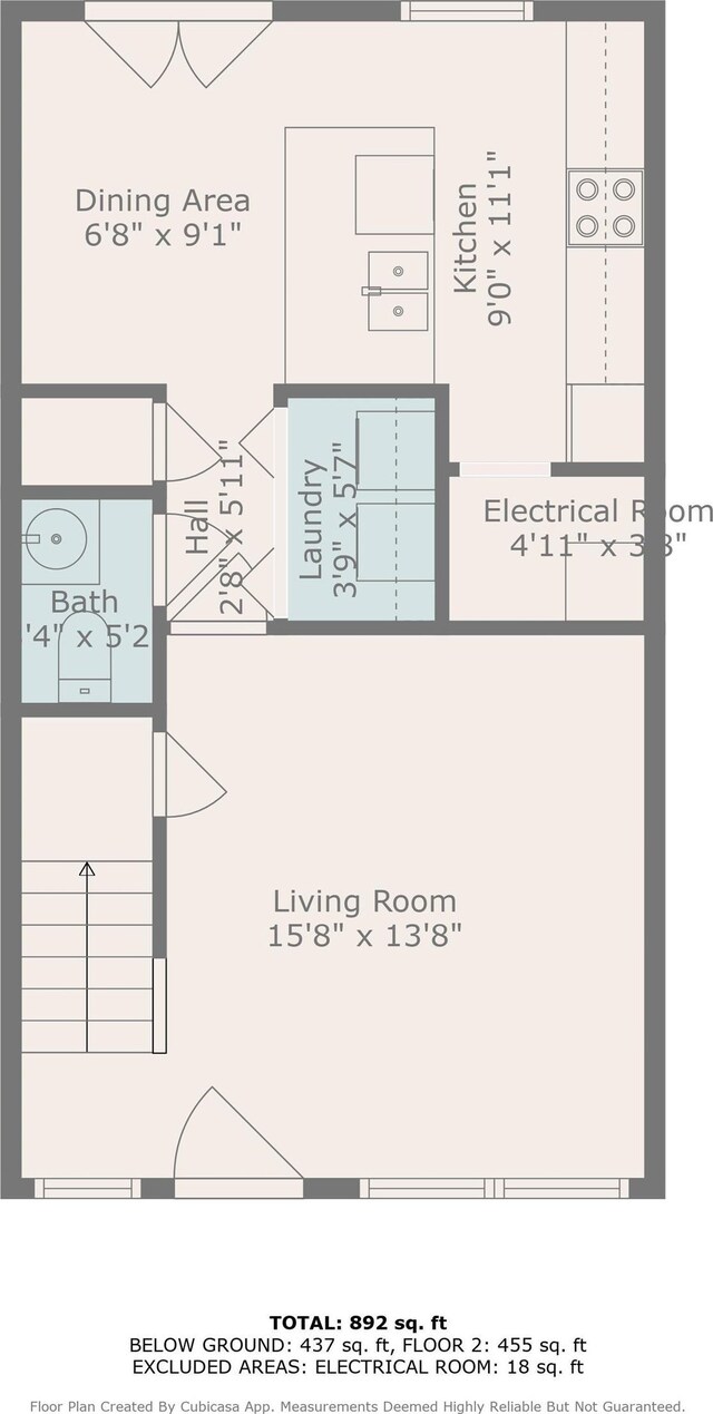6706 Bryant St Unit B, Myrtle Beach, SC 29572 - home floor plan