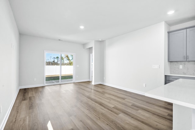 2039 Copper Creek Loop, Longs, SC 29568 - unfurnished living room with light hardwood / wood-style floors