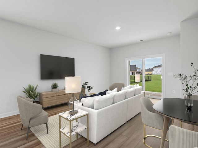 2039 Copper Creek Loop, Longs, SC 29568 - living room with light hardwood / wood-style flooring