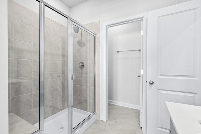 2039 Copper Creek Loop, Longs, SC 29568 - bathroom with an enclosed shower and vanity
