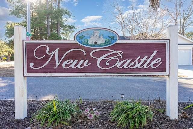1049 Augustus Dr, Conway, SC 29527 - community sign featuring a garage