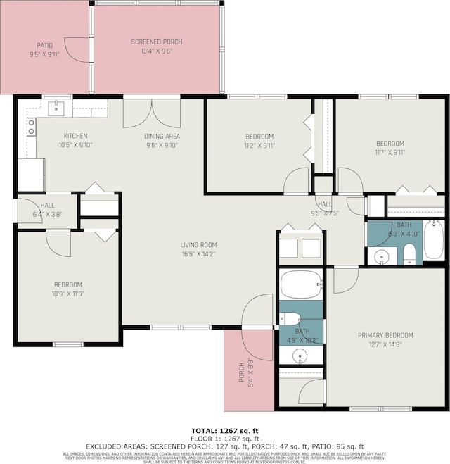 1049 Augustus Dr, Conway, SC 29527 - view of layout