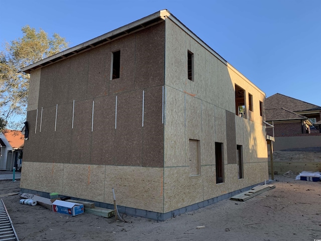 view of property exterior featuring stucco siding