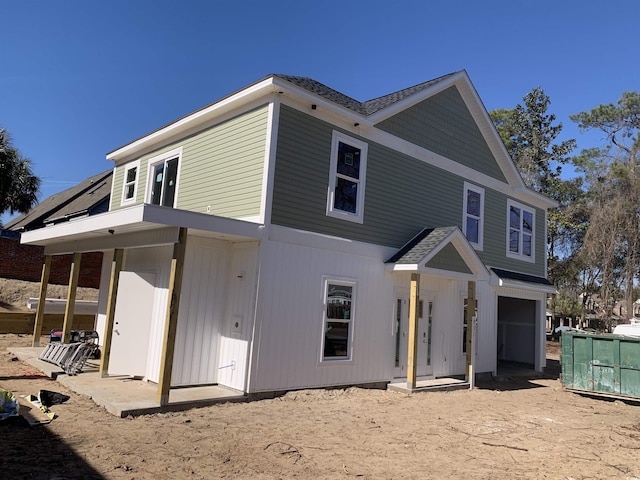 view of home's exterior