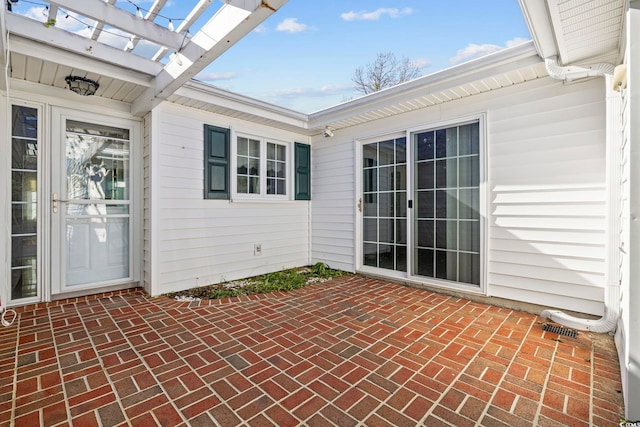 703 Gleneagles Dr, Myrtle Beach, SC 29588 - view of patio / terrace with a pergola
