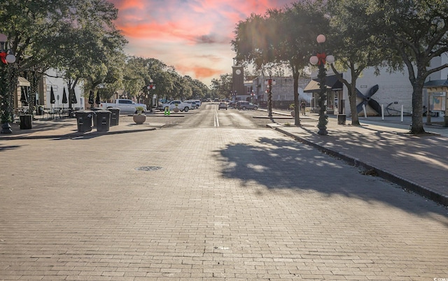 view of road