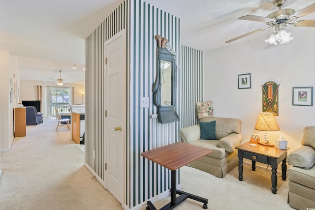 820 Fairway Dr Unit 1605, Longs, SC 29568 - interior space with light carpet and a ceiling fan