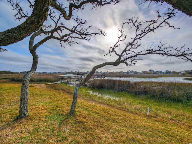 property view of water