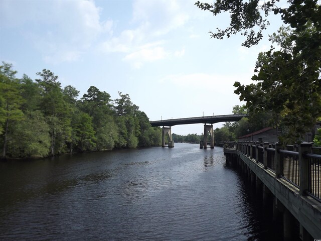 399 Lifestyle Ct, Surfside Beach, SC 29575 - view of dock with a water view