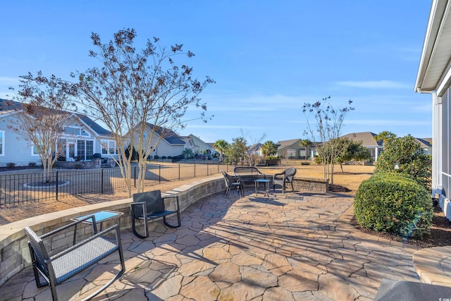 1405 Osprey Pointe Ln, North Myrtle Beach, SC 29582 - view of patio / terrace featuring a residential view and outdoor dining space