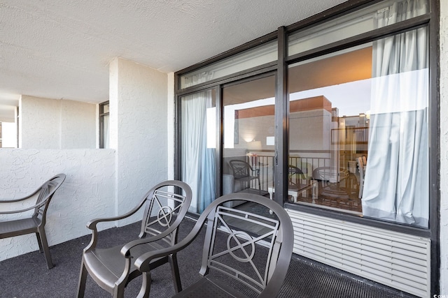 view of patio / terrace featuring a balcony