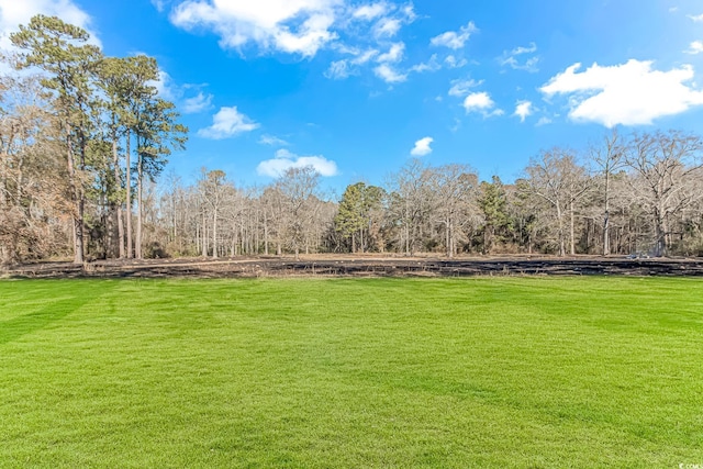 surrounding community featuring a lawn