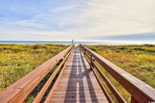 3601 S Ocean Blvd Unit 7-E, North Myrtle Beach, SC 29582 - surrounding community with view of water and beach