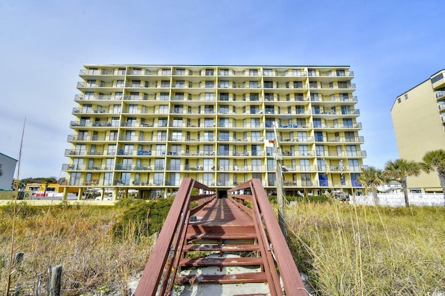 3601 S Ocean Blvd Unit 7-E, North Myrtle Beach, SC 29582 - view of apartment building / complex