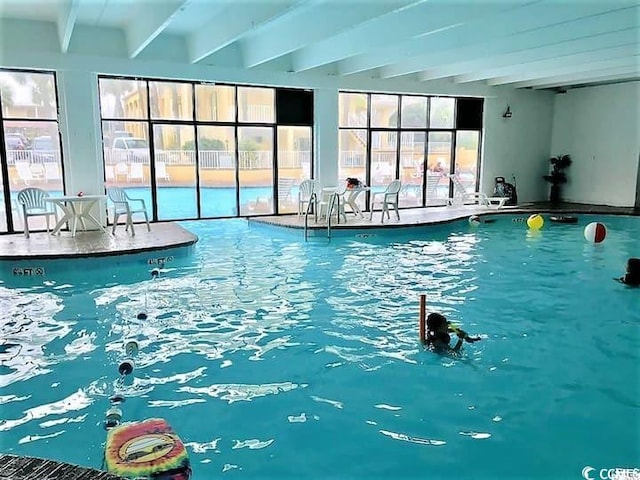 view of pool