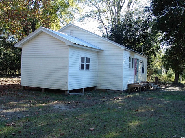 view of property exterior