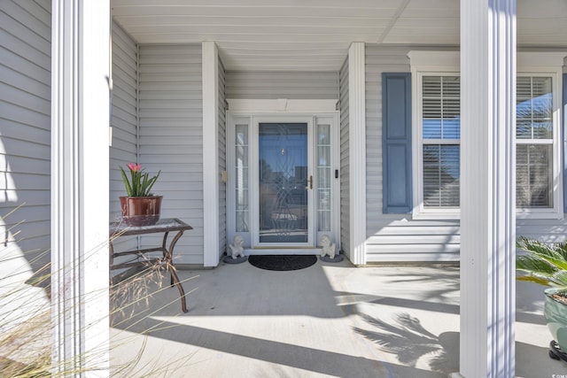 view of property entrance