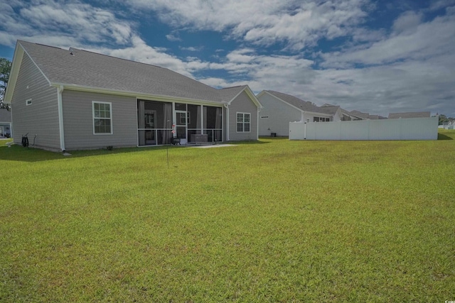 141 Baylee Cir, Galivants Ferry, SC 29544 - back of property featuring a sunroom