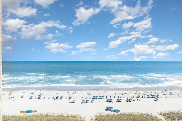 4800 S Ocean Blvd Unit 1007, North Myrtle Beach, SC 29582 - water view featuring nearby beach