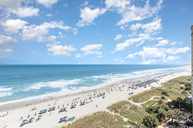4800 S Ocean Blvd Unit 1007, North Myrtle Beach, SC 29582 - water view featuring local beach