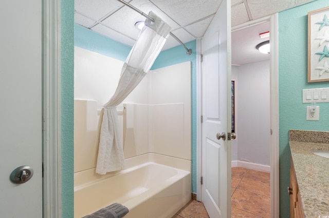 4800 S Ocean Blvd Unit 1007, North Myrtle Beach, SC 29582 - full bathroom with vanity and bathtub / shower combination