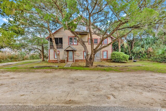 view of front of house