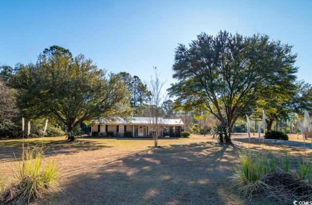 view of front of house