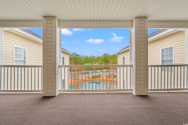 2080 Cross Gate Blvd Unit 303, Surfside Beach, SC 29575 - view of patio