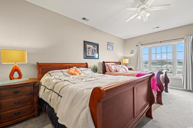 2080 Cross Gate Blvd Unit 303, Surfside Beach, SC 29575 - bedroom featuring light carpet and a ceiling fan