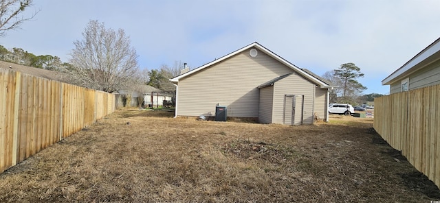 view of side of home