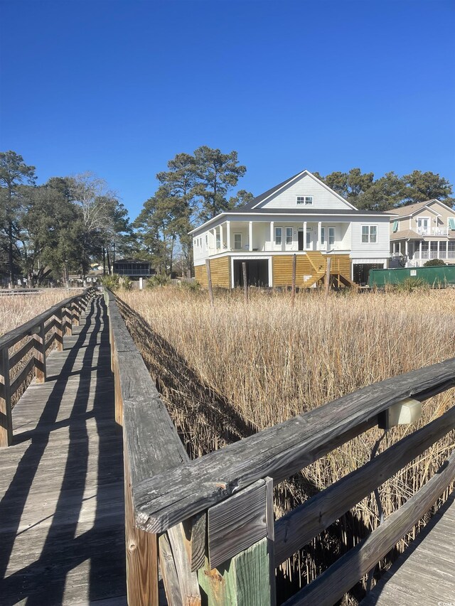 view of back of house