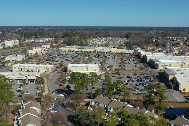 drone / aerial view