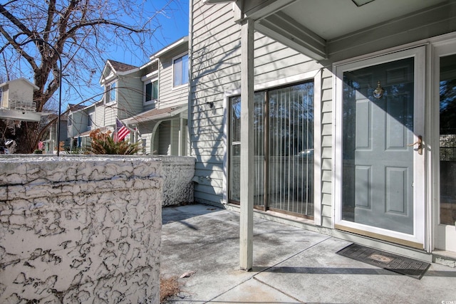 exterior space featuring a patio