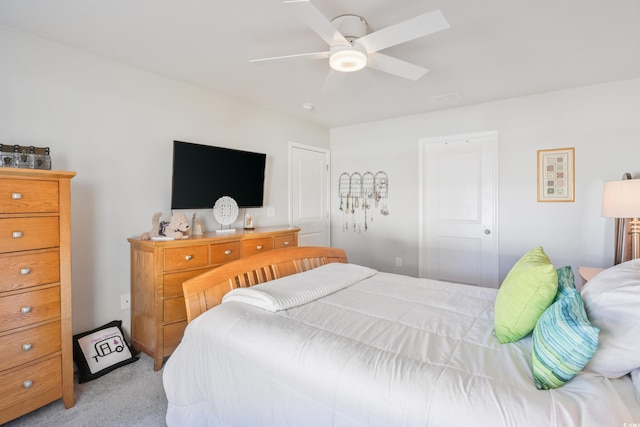 124 Golden Bear Cir, Longs, SC 29568 - carpeted bedroom with ceiling fan