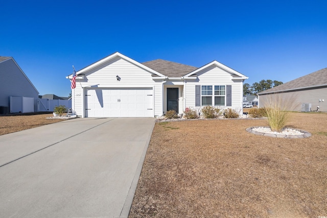 124 Golden Bear Cir, Longs, SC 29568 - ranch-style house with a garage