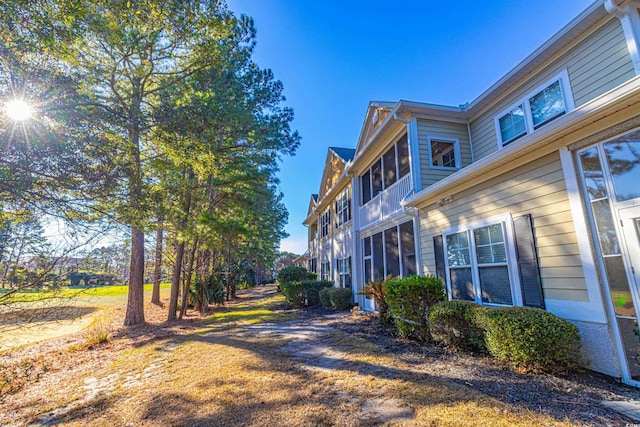 view of property exterior