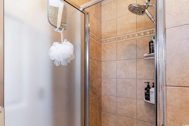 room details featuring walk in shower